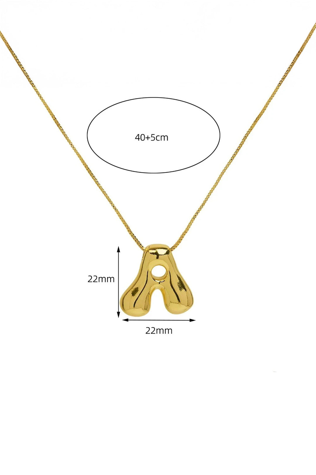 The Aurelia Letter Pendant