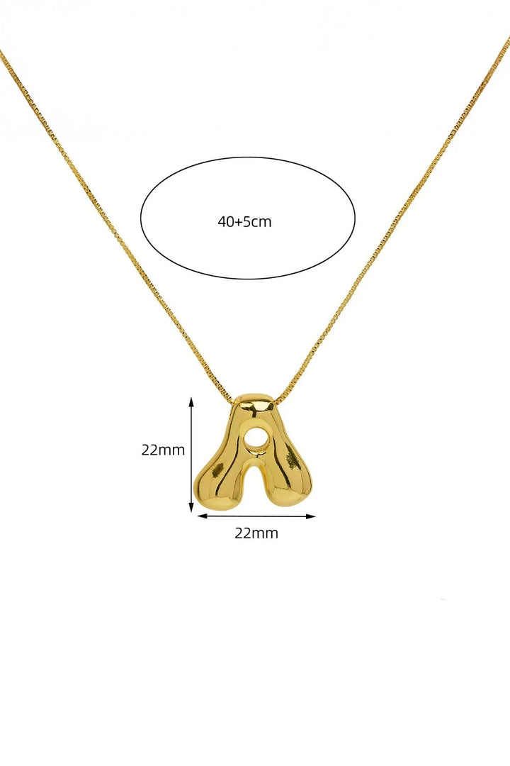 The Aurelia Letter Pendant