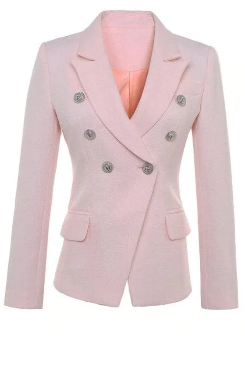Sweet Star Baby Pink Tweed Blazer