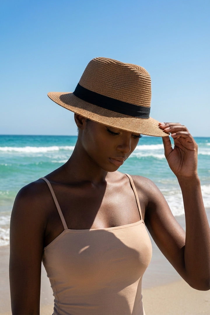 The Carmen - Natural Panama Hat