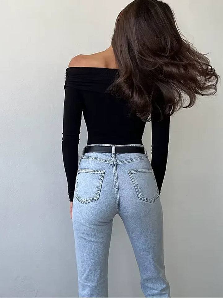 Off-Shoulder Sophisticated Bodysuit