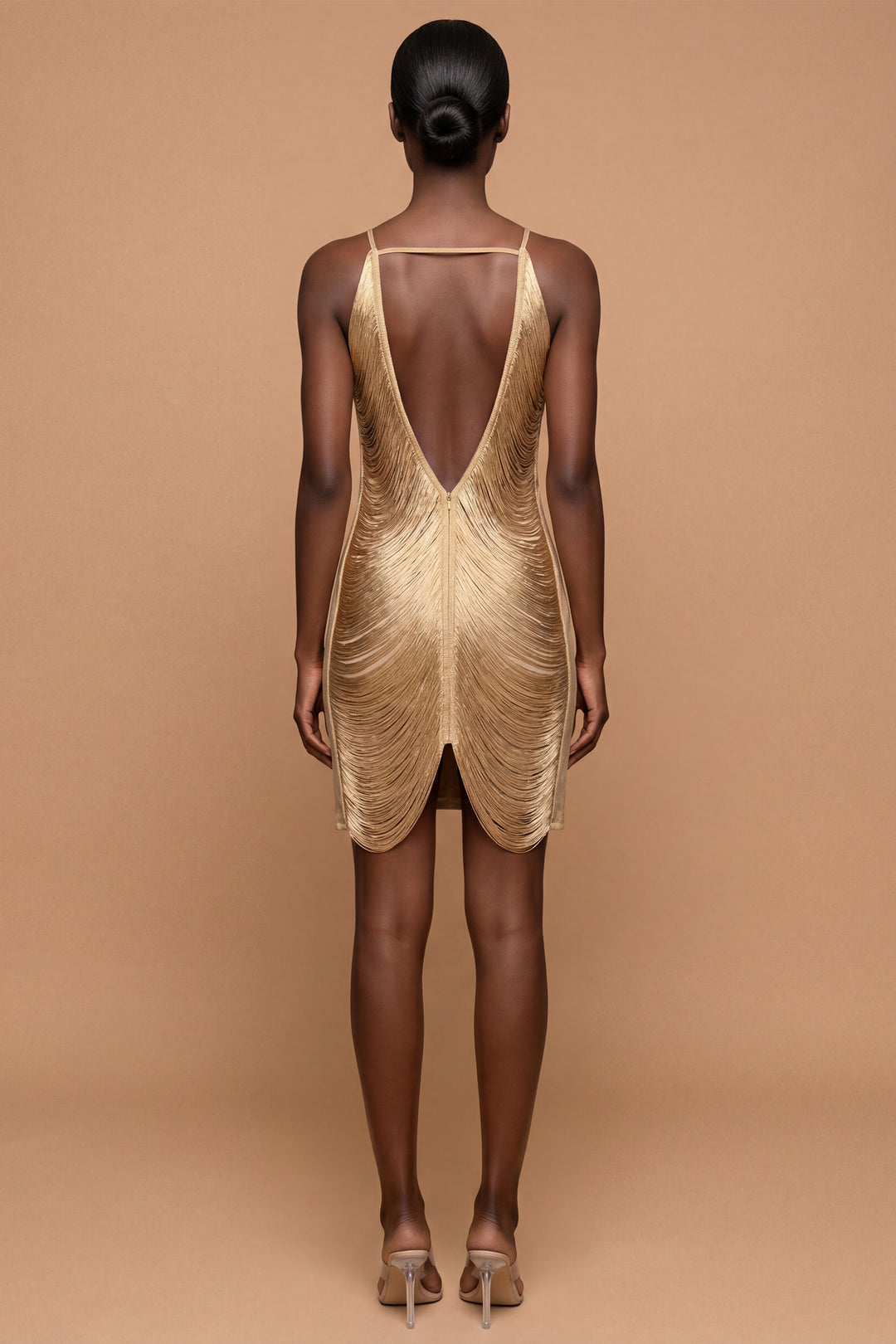 The Aurelia Gold Woven Spine Mini