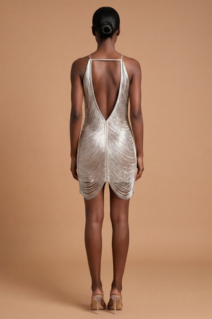 The Aurelia Silver Woven Spine Mini