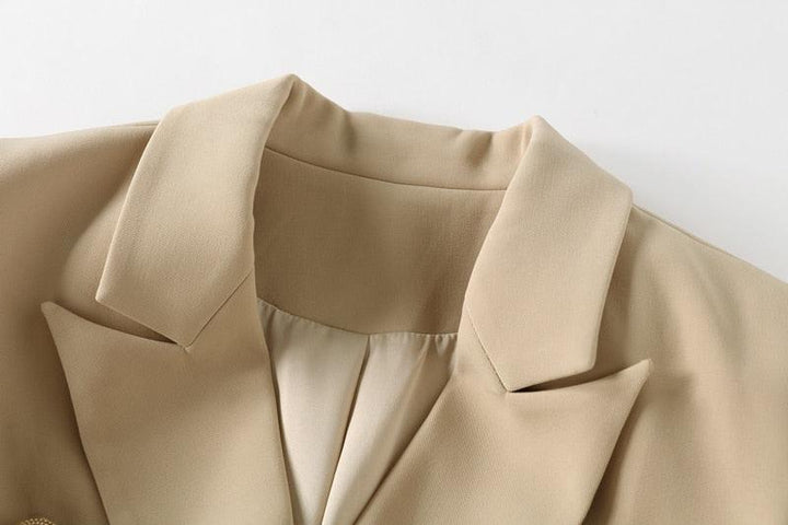 Head Boss In Charge Khaki Blazer - Maximum Beauties