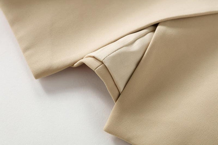 Head Boss In Charge Khaki Blazer - Maximum Beauties