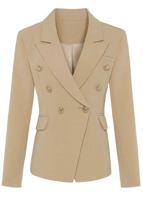 Head Boss In Charge Khaki Blazer - Maximum Beauties