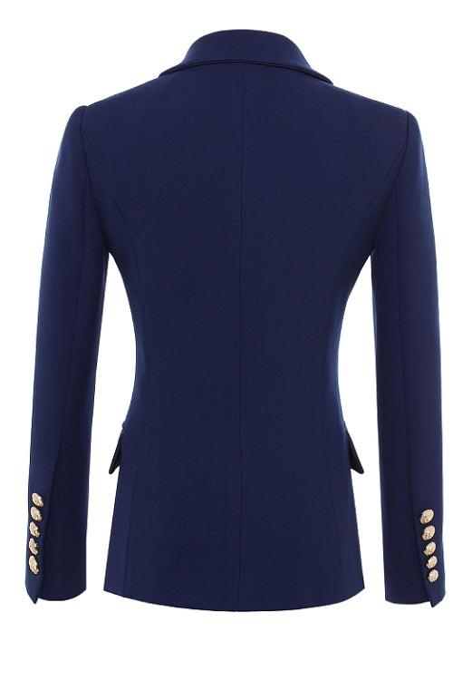 Navy Blue Fantasy Blazer - Maximum Beauties