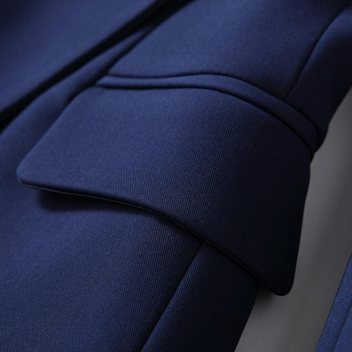 Navy Blue Fantasy Blazer - Maximum Beauties