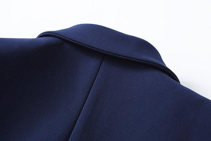 Navy Blue Fantasy Blazer - Maximum Beauties